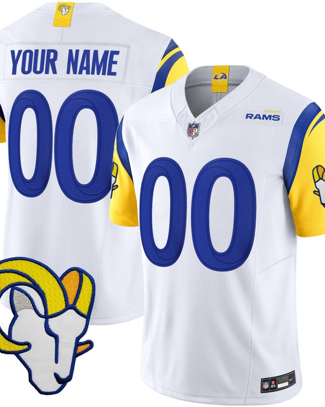 Rams Vapor Limited Custom Jersey V2 - All Stitched LAR_KDZ - KINDOZY