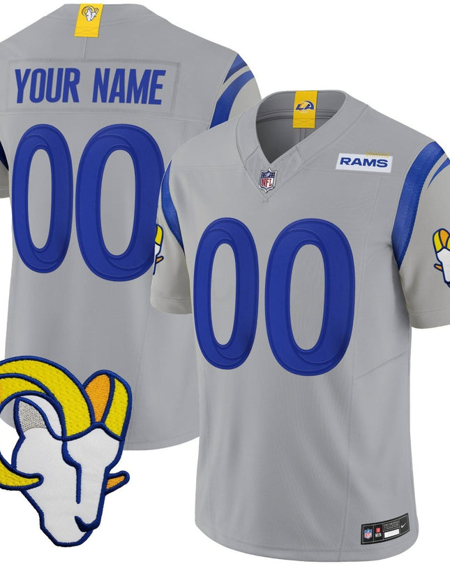 Rams Vapor Limited Custom Jersey V2 - All Stitched LAR_KDZ - KINDOZY