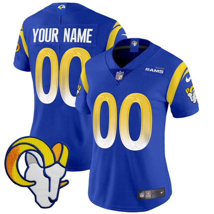 Rams Vapor Limited Custom Jersey V2 - All Stitched LAR_KDZ - KINDOZY