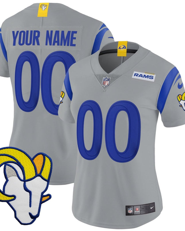 Rams Vapor Limited Custom Jersey V2 - All Stitched LAR_KDZ - KINDOZY