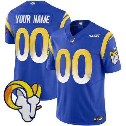 Rams Vapor Limited Custom Jersey V2 - All Stitched LAR_KDZ - KINDOZY