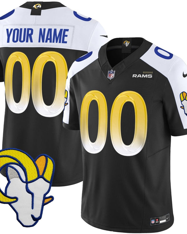 Rams Vapor Limited Custom Jersey V2 - All Stitched LAR_KDZ - KINDOZY