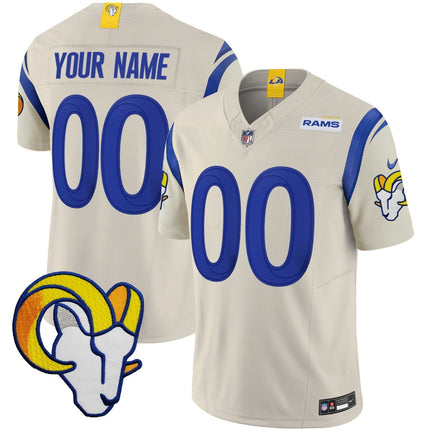 Rams Vapor Limited Custom Jersey V2 - All Stitched LAR_KDZ - KINDOZY