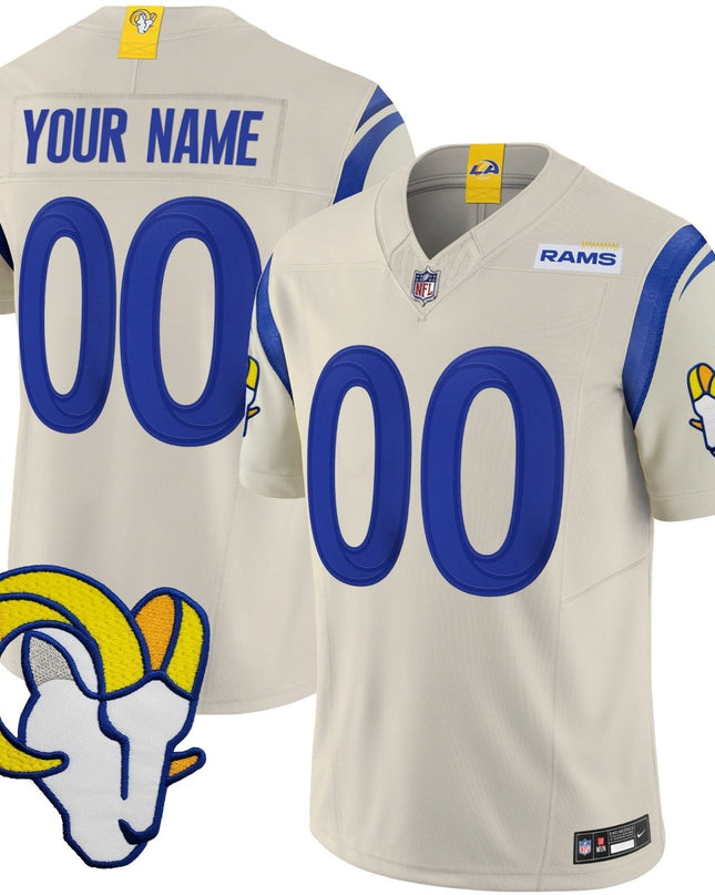 Rams Vapor Limited Custom Jersey V2 - All Stitched LAR_KDZ - KINDOZY