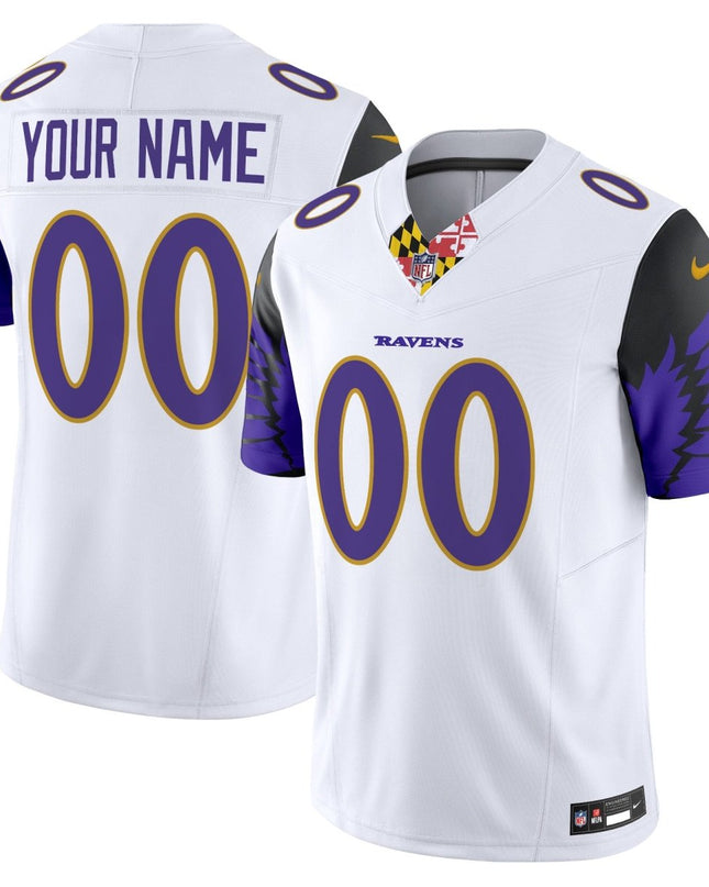 Ravens Special Vapor Limited Custom Jersey - All Stitched BALRAV_KDZ - KINDOZY