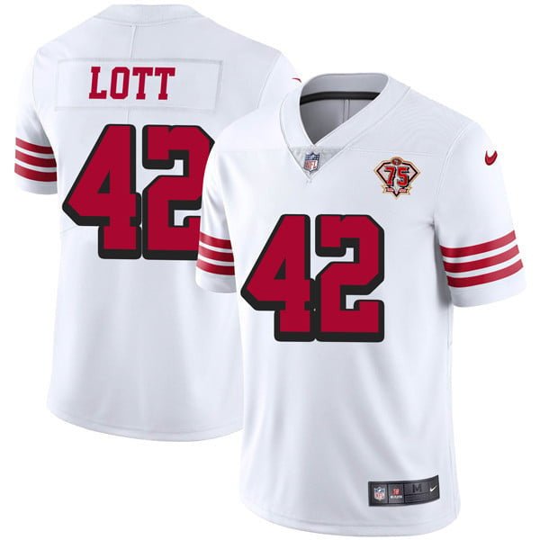 San Francisco 49Ers 75Th Anniversary Color Rush Jersey – All Stitched SF49_KDZ - KINDOZY