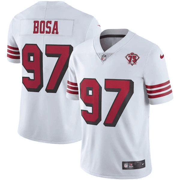 San Francisco 49Ers 75Th Anniversary Color Rush Jersey – All Stitched SF49_KDZ - KINDOZY