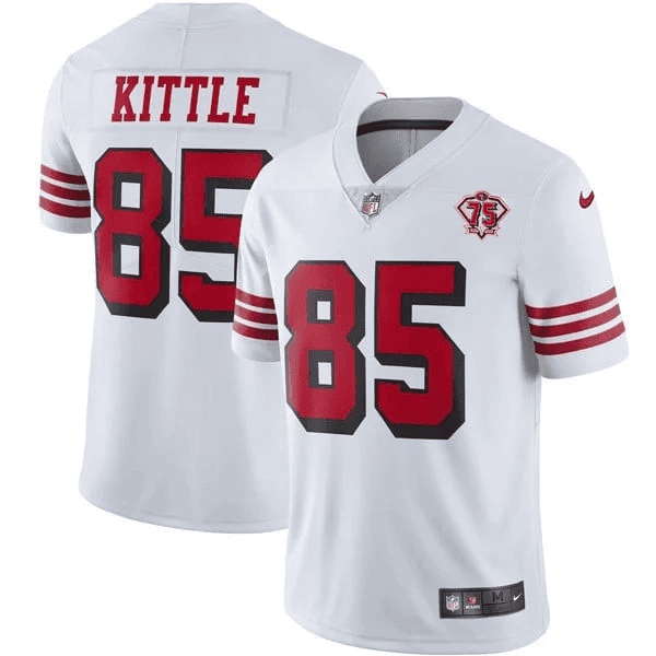 San Francisco 49Ers 75Th Anniversary Color Rush Jersey – All Stitched SF49_KDZ - KINDOZY