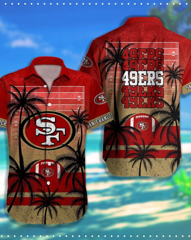 San Francisco 49ers NFL - Hawaii Shirt T - 47975 SF49_KDZ - KINDOZY