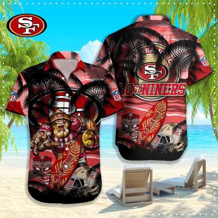 San Francisco 49ers NFL - Hawaiian shirt Q - 48184 SF49_KDZ - KINDOZY