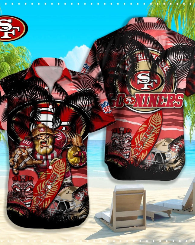 San Francisco 49ers NFL - Hawaiian shirt Q - 48184 SF49_KDZ - KINDOZY