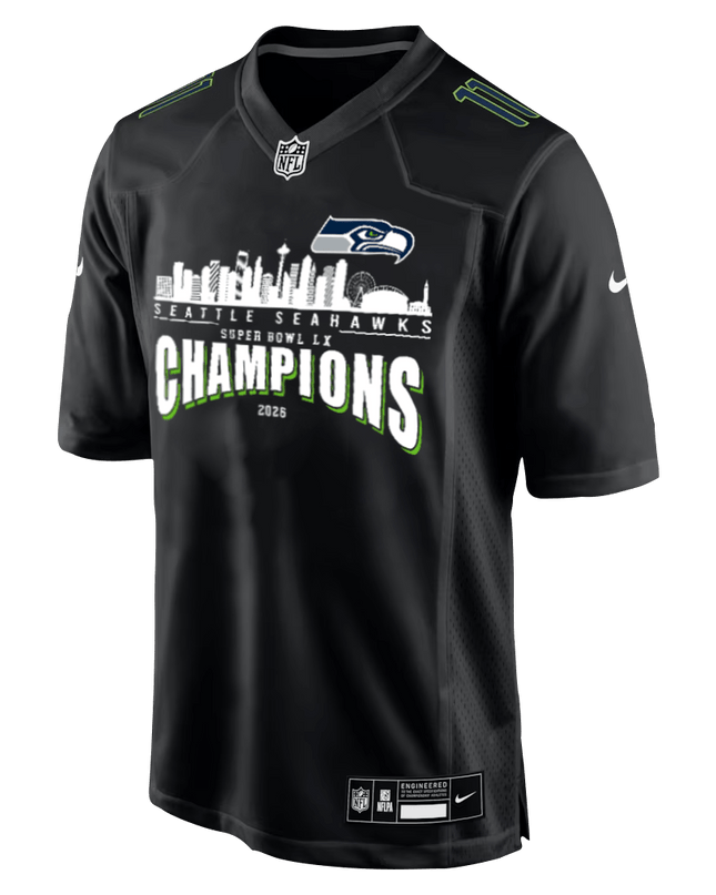 Super Bowl LX Champions Seattle Seahawks Stitched Jersey SEA_KDZ - KINDOZY