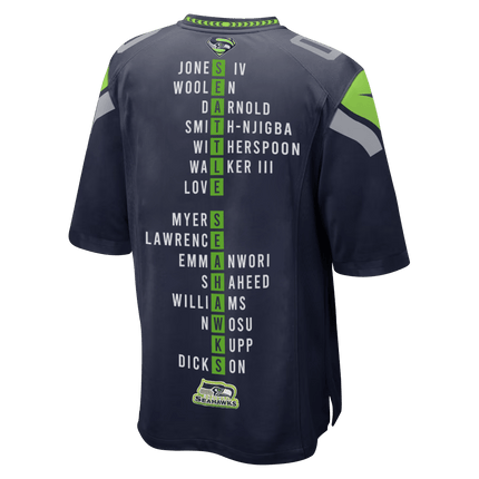 Super Bowl LX Champions Seattle Seahawks Stitched Jersey SEA_KDZ - KINDOZY
