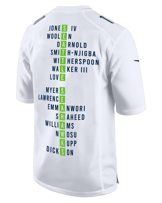 Super Bowl LX Champions Seattle Seahawks Stitched Jersey SEA_KDZ - KINDOZY