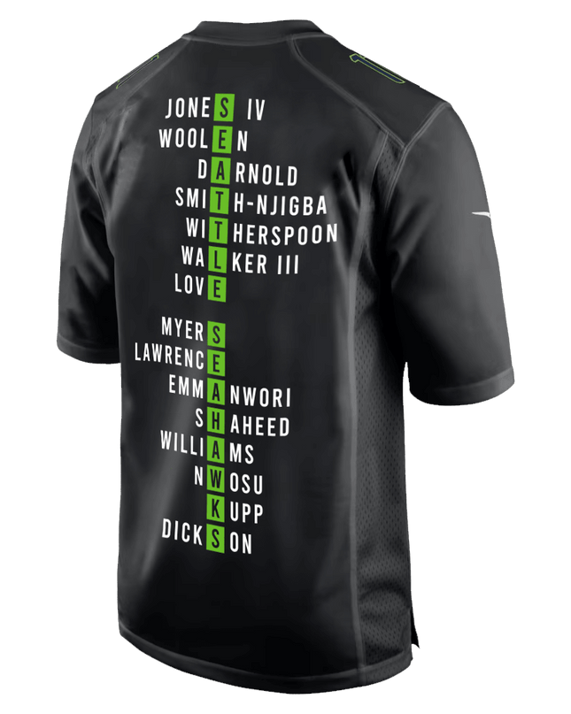 Super Bowl LX Champions Seattle Seahawks Stitched Jersey SEA_KDZ - KINDOZY