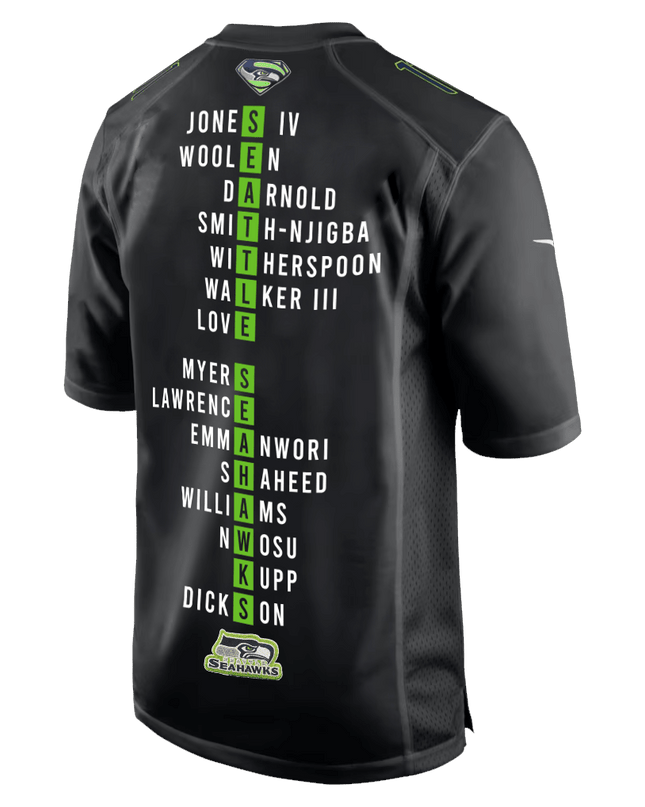 Super Bowl LX Champions Seattle Seahawks Stitched Jersey SEA_KDZ - KINDOZY
