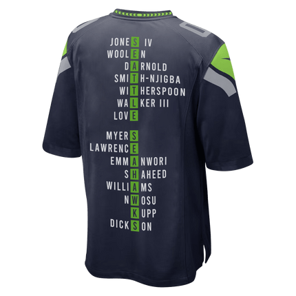 Super Bowl LX Champions Seattle Seahawks Stitched Jersey SEA_KDZ - KINDOZY