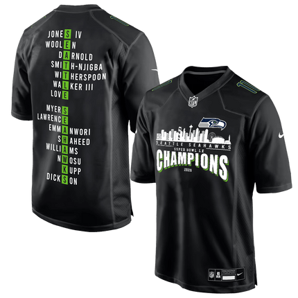 Super Bowl LX Champions Seattle Seahawks Stitched Jersey SEA_KDZ - KINDOZY