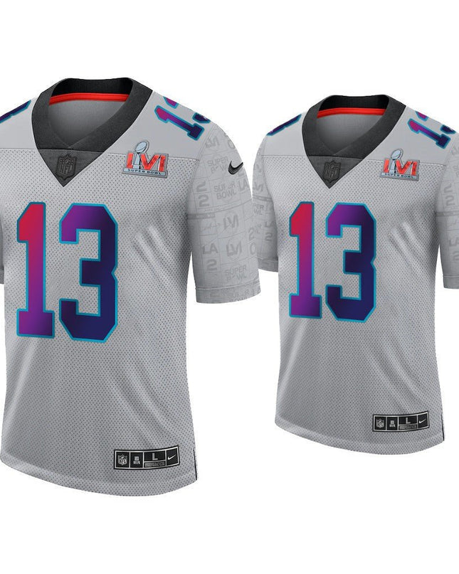Tampa Bay Buccaneers Gray Super Bowl LVI Limited Jersey - All Stitched TBBUC_KDZ - KINDOZY