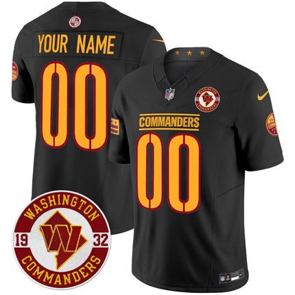 Washington Commanders 2024 Vapor Limited Custom Jersey - Est. 1932 Patch - All Stitched WASCOM_KDZ - KINDOZY