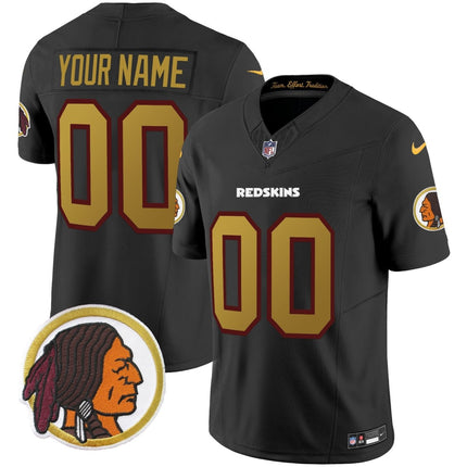Washington Redskins Throwback Vapor Limited Custom Jersey - All Stitched - KINDOZY