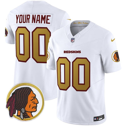 Washington Redskins Throwback Vapor Limited Custom Jersey - All Stitched - KINDOZY