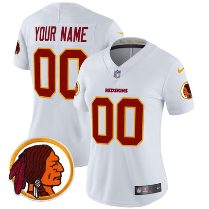 Washington Redskins Throwback Vapor Limited Custom Jersey V2 - All Stitched - KINDOZY