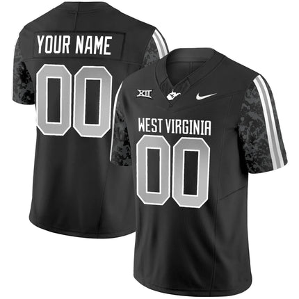 West Virginia Mountaineers 2024 Vapor Limited Custom Jersey - All Stitched - KINDOZY