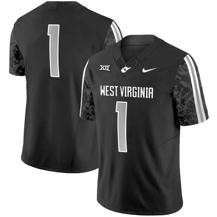 West Virginia Mountaineers 2024 Vapor Limited Jersey - All Stitched - KINDOZY