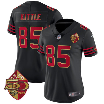 Women's 49ers 1996 Throwback Vapor Limited Jersey - All Stitched SF49_KDZ - KINDOZY