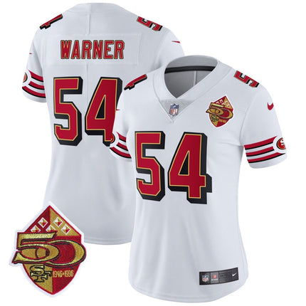 Women's 49ers 1996 Throwback Vapor Limited Jersey - All Stitched SF49_KDZ - KINDOZY