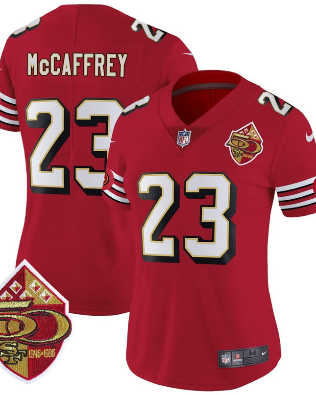 Women's 49ers 1996 Throwback Vapor Limited Jersey - All Stitched SF49_KDZ - KINDOZY