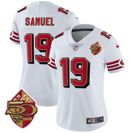 Women's 49ers 1996 Throwback Vapor Limited Jersey - All Stitched SF49_KDZ - KINDOZY