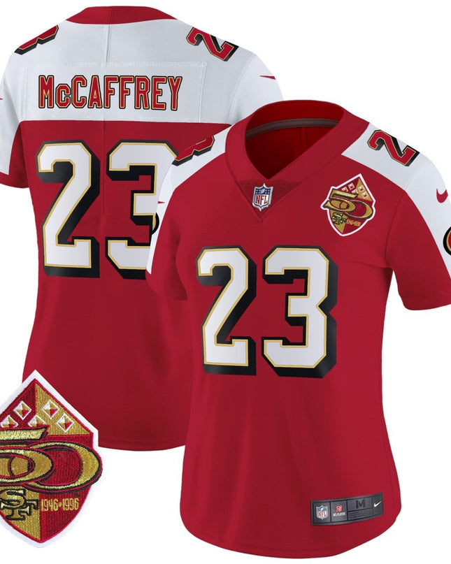 Women's 49ers 1996 Throwback Vapor Limited Jersey - All Stitched SF49_KDZ - KINDOZY