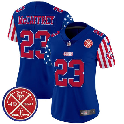 Women's 49ers American Style Vapor Limited Jersey - All Stitched SF49_KDZ - KINDOZY