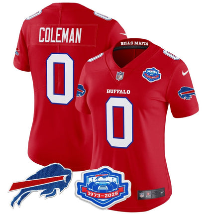 Women's Buffalo Bills 2025 "Rivalries" Vapor Limited Jersey - Farewell Season Patch - All Stitched BUF_KDZ - KINDOZY