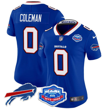 Women's Buffalo Bills 2025 "Rivalries" Vapor Limited Jersey - Farewell Season Patch - All Stitched BUF_KDZ - KINDOZY