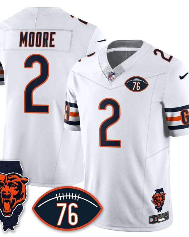 Women's Chicago Bears Honor Steve McMichael Jersey - All Stitched CHIBEA_KDZ - KINDOZY