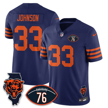 Women's Chicago Bears Honor Steve McMichael Jersey - All Stitched CHIBEA_KDZ - KINDOZY