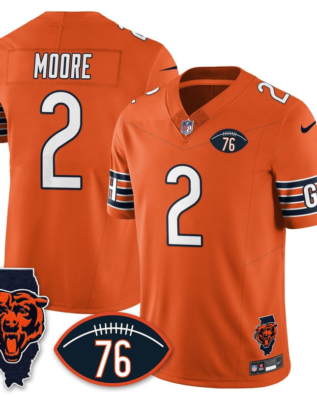 Women's Chicago Bears Honor Steve McMichael Jersey - All Stitched CHIBEA_KDZ - KINDOZY