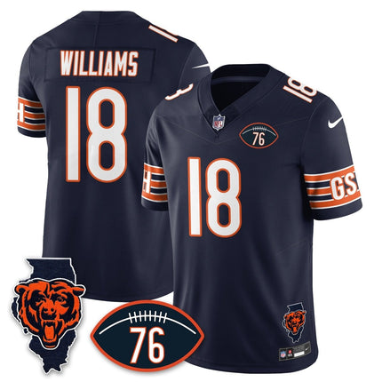 Women's Chicago Bears Honor Steve McMichael Jersey - All Stitched CHIBEA_KDZ - KINDOZY
