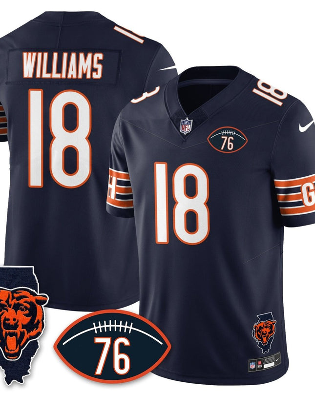 Women's Chicago Bears Honor Steve McMichael Jersey - All Stitched CHIBEA_KDZ - KINDOZY
