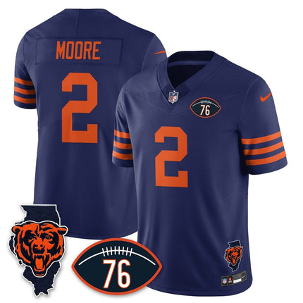 Women's Chicago Bears Honor Steve McMichael Jersey - All Stitched CHIBEA_KDZ - KINDOZY