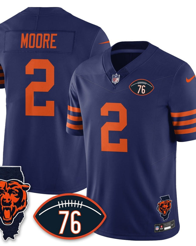 Women's Chicago Bears Honor Steve McMichael Jersey - All Stitched CHIBEA_KDZ - KINDOZY