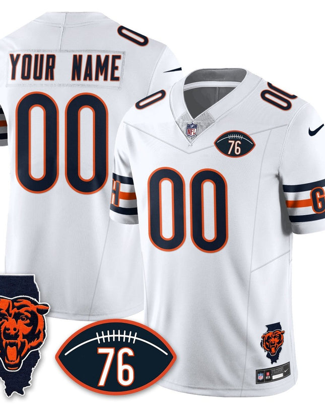 Women's Chicago Bears Honor Steve McMichael Jersey - All Stitched CHIBEA_KDZ - KINDOZY