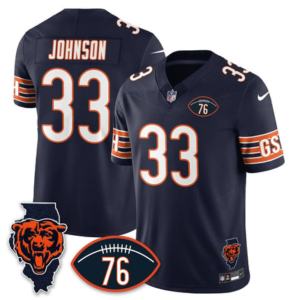 Women's Chicago Bears Honor Steve McMichael Jersey - All Stitched CHIBEA_KDZ - KINDOZY