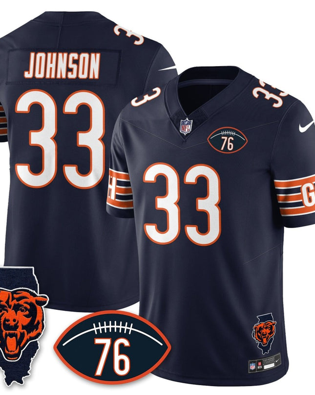 Women's Chicago Bears Honor Steve McMichael Jersey - All Stitched CHIBEA_KDZ - KINDOZY