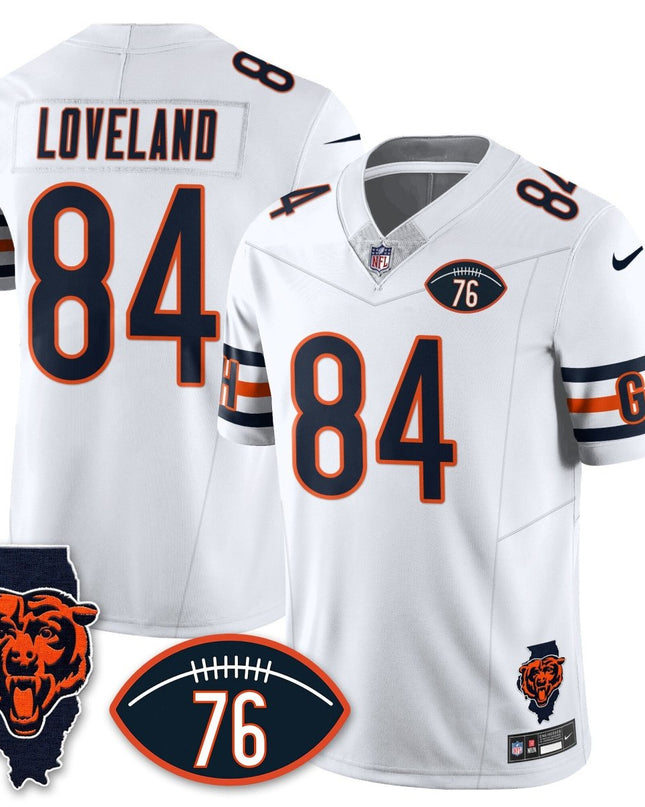 Women's Chicago Bears Honor Steve McMichael Jersey - All Stitched CHIBEA_KDZ - KINDOZY