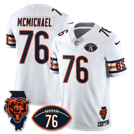 Women's Chicago Bears Honor Steve McMichael Jersey - All Stitched CHIBEA_KDZ - KINDOZY