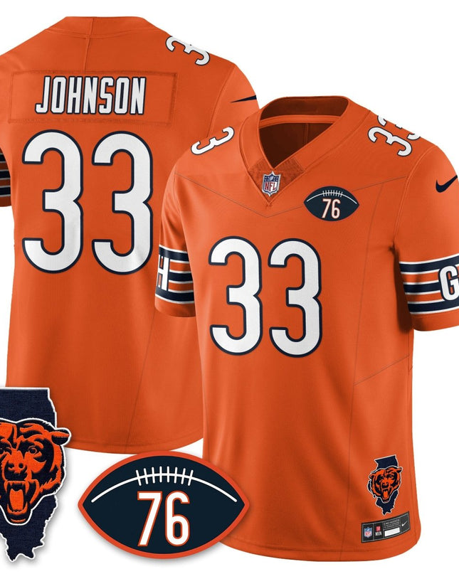 Women's Chicago Bears Honor Steve McMichael Jersey - All Stitched CHIBEA_KDZ - KINDOZY